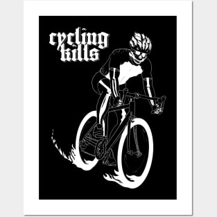 cycling death Posters and Art